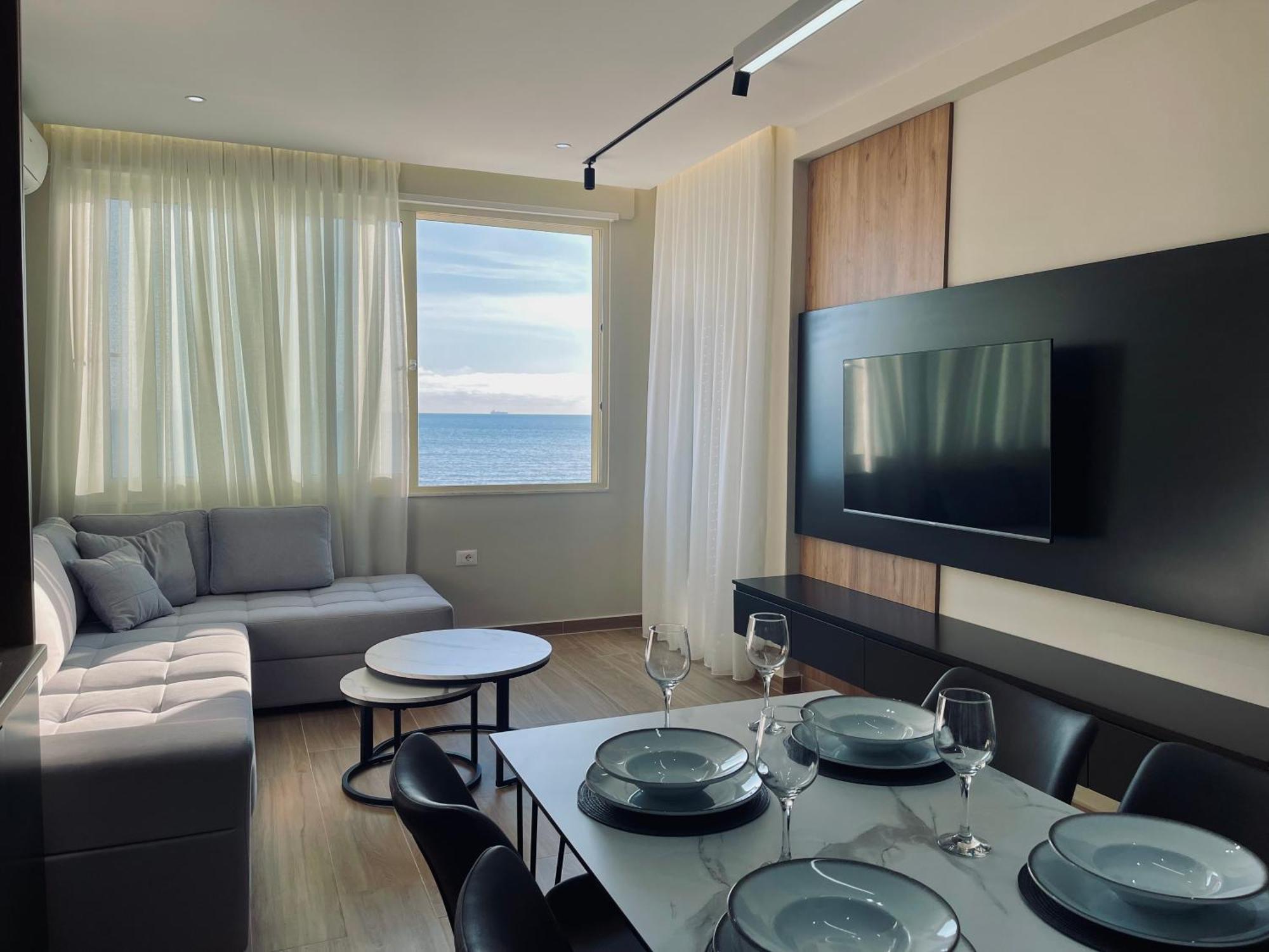Luxurious Dreamy Seaview Apartment Durrës Exteriör bild
